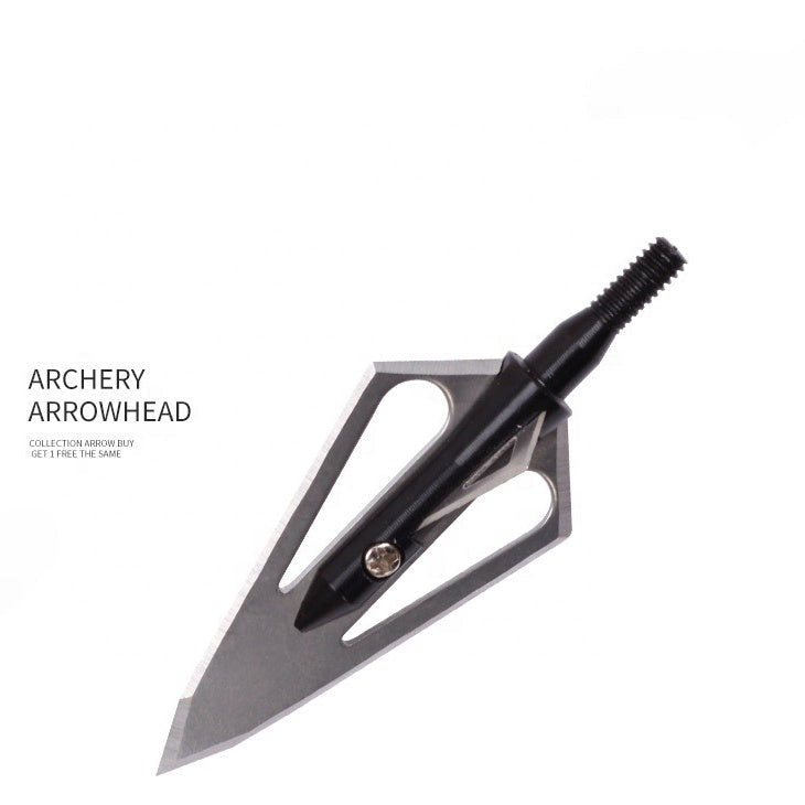 Dark Slate Gray F-04 Arrow Tip 100 Grain Broadheads INDIAN SLINGSHOT