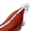 Sienna Red Imitation Wood Grain Alloy Slingshot Portable Outdoor Shooting Toy INDIAN SLINGSHOT