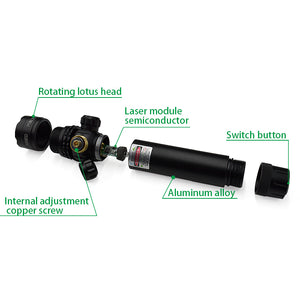 Black Marksman Large Slingshot Crossbow Green/Red Laser Sight MARKSMAN