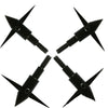 Lavender Black Metal Target Arrow and Dart Head INDIAN SLINGSHOT