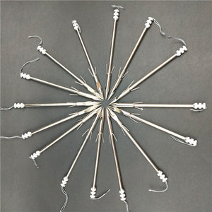 Dim Gray Stainless Steel Fishing Dart for Slingshot Shooting MARKSMAN