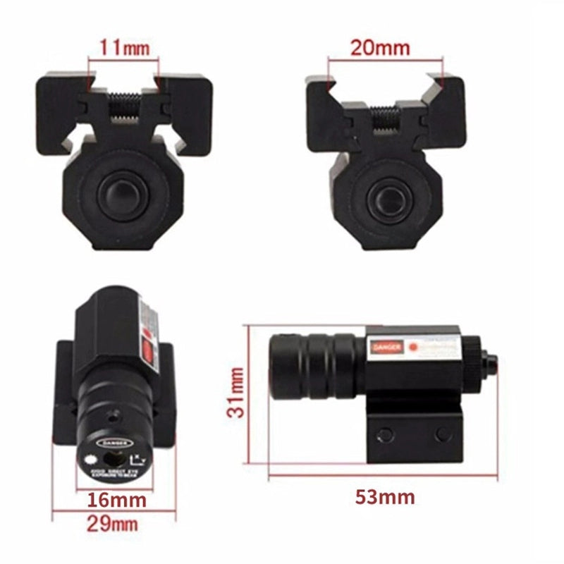 Light Gray AT Laser Sight Tactical Sight for Crossbow MARKSMAN
