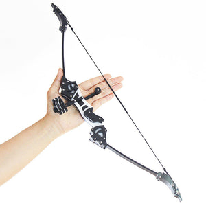 Light Gray Mini Kids Outdoor Archery Recurve Bow 18 lbs Double Aiming Bow and Arrow Real Feather Arrow Darts Bamboo Stick Shooting INDIAN SLINGSHOT