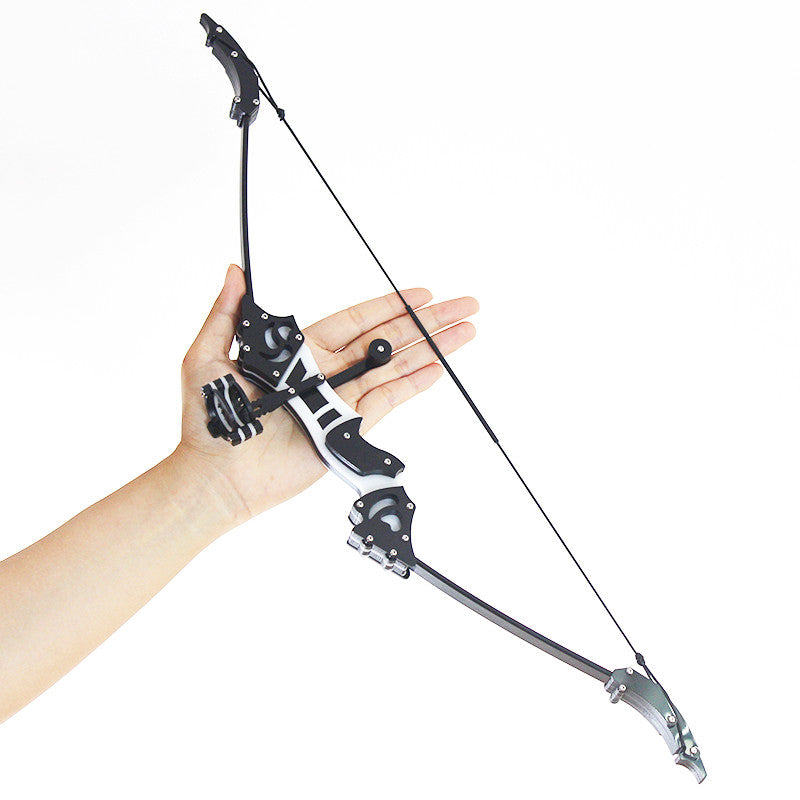 Light Gray Mini Kids Outdoor Archery Recurve Bow 18 lbs Double Aiming Bow and Arrow Real Feather Arrow Darts Bamboo Stick Shooting INDIAN SLINGSHOT