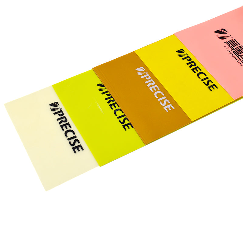 Peach Puff Precise Multicolor Elastic Flat Rubber Band 0.4mm-1.0mm Thickness INDIAN SLINGSHOT