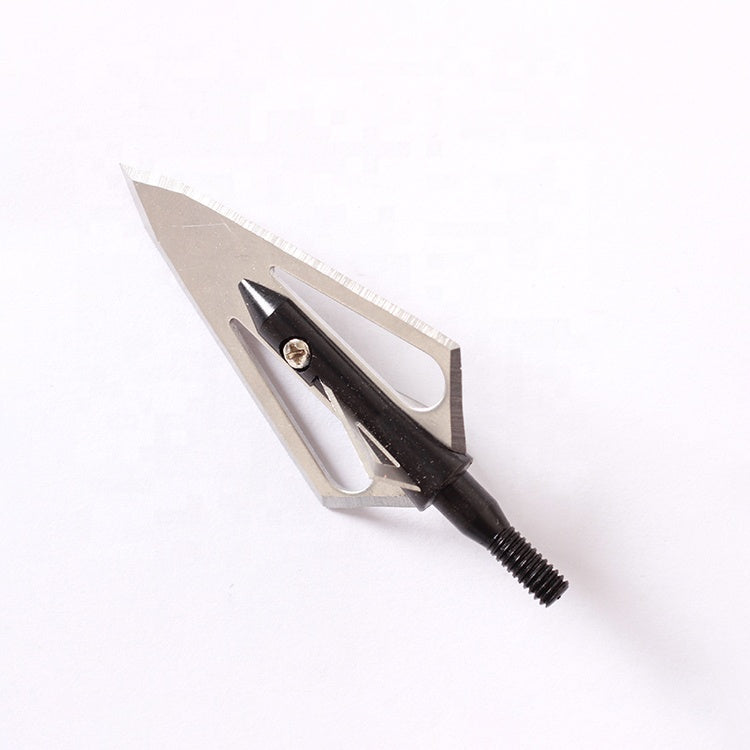 White Smoke F-04 Arrow Tip 100 Grain Broadheads INDIAN SLINGSHOT