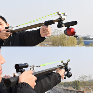 Dark Slate Gray LR10 Long Rod With Laser And Reel MARKSMAN