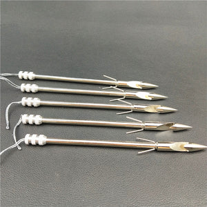 Slate Gray Stainless Steel Fishing Dart for Slingshot Shooting MARKSMAN