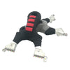 Dark Slate Gray New Stainless Steel Slingshot Spring Fast Pressure Free Optical Fiber Aiming Slingshot INDIAN SLINGSHOT