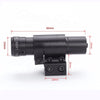 Gray Marksman Red Green Dot Sight Scope With Bracket for Fishing Slingshot Rifle and Crossbow INDIAN SLINGSHOT