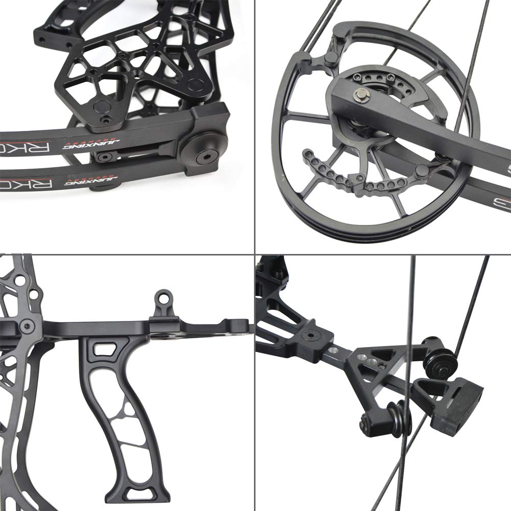 Dark Slate Gray M109F new archery Steel Ball Fishing With Arrow. M109F Fishing Competition Compound Bow Set For Shooting. JUNXING
