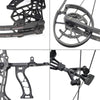 White Smoke M109F new archery Steel Ball Fishing With Arrow. M109F Fishing Competition Compound Bow Set For Shooting. JUNXING