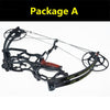 Black Compound Bow 40-70 Lbs Short Axis Triangle Bow Shooting Outdoor Tree Stand Shooting Fish Game Bow INDIAN SLINGSHOT