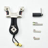 Gray Indian Bulls Eye Stainless Steel Slingshot for Target Shooting INDIAN SLINGSHOT