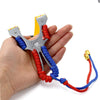 Midnight Blue Alloy hunting sling shot slingshot rubber band shooting slingshots durable