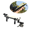 Dark Slate Gray Black Long Rod+Telescope Sight+Fish Reel Product Sets For Outdoor Shooting And Hunting Sports