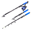 Dark Slate Gray Blue EVA sea rod set 2.1 meters beginner fishing rod fishing bag bait leisure fishing rod reel set
