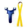 Dark Slate Blue Blue resin outdoor hunting slingshot durable portable shooting sling shot