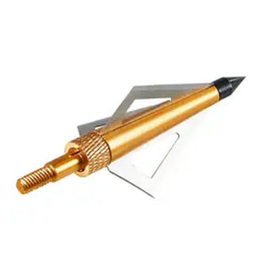 100 Grain Archery Arrowhead 3 Blade Hunting Shape Broadheads for Bow and Crossbow Shooting Accessories