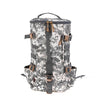 Slate Gray Camouflage Cylindrical Fishing Bag Outdoor Satchel  Multifunctional Bag