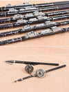 Dark Slate Gray Carbon Mini Rock Fishing Rod Sea Fishing Rod Luya Rod INDIAN SLINGSHOT