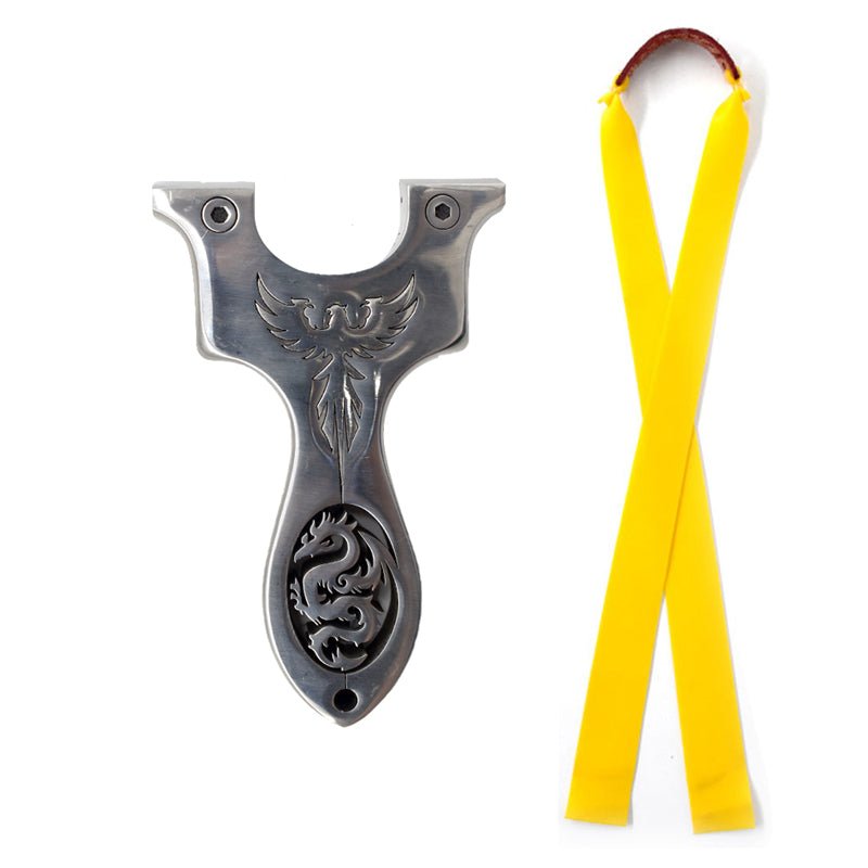 Goldenrod Cheapest price Stainless Steel Slingshot Hunting Sling shot good design