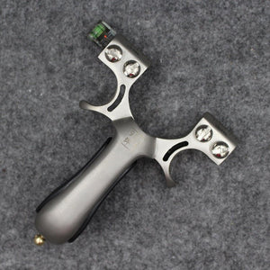 Dim Gray Double Screw Free Binding Flat Leather Fast-Pressing Clips Springer Outdoor Springer 98k Stainless Steel Big Head Slingshot