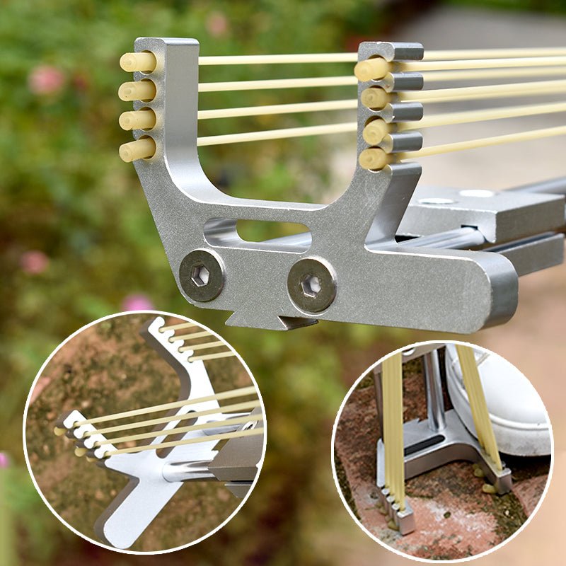 Dim Gray Durable high precision long rod shooting slingshots multifunctional slingshot for hunting