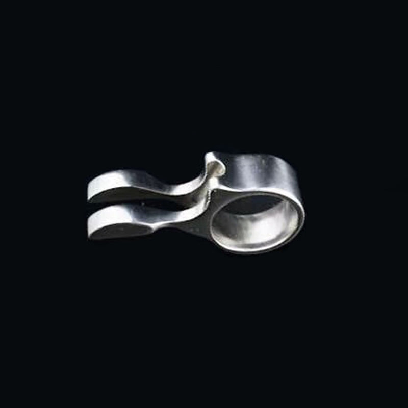 Black Factory hot sale finger launcher stainless steel fishing rod ring