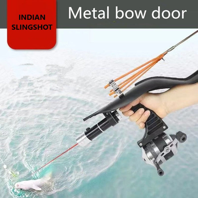 Fish Shooting Integrated Slingshot Laser Catapult Marking Dart Fishing –  INDIAN SLINGSHOT