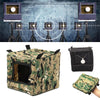 Dark Slate Gray Foldable Slingshot Target Box Cloth Target Box Recycle shooting Archery Target Shooting Catapult Case Holder camouflage Slingshot box