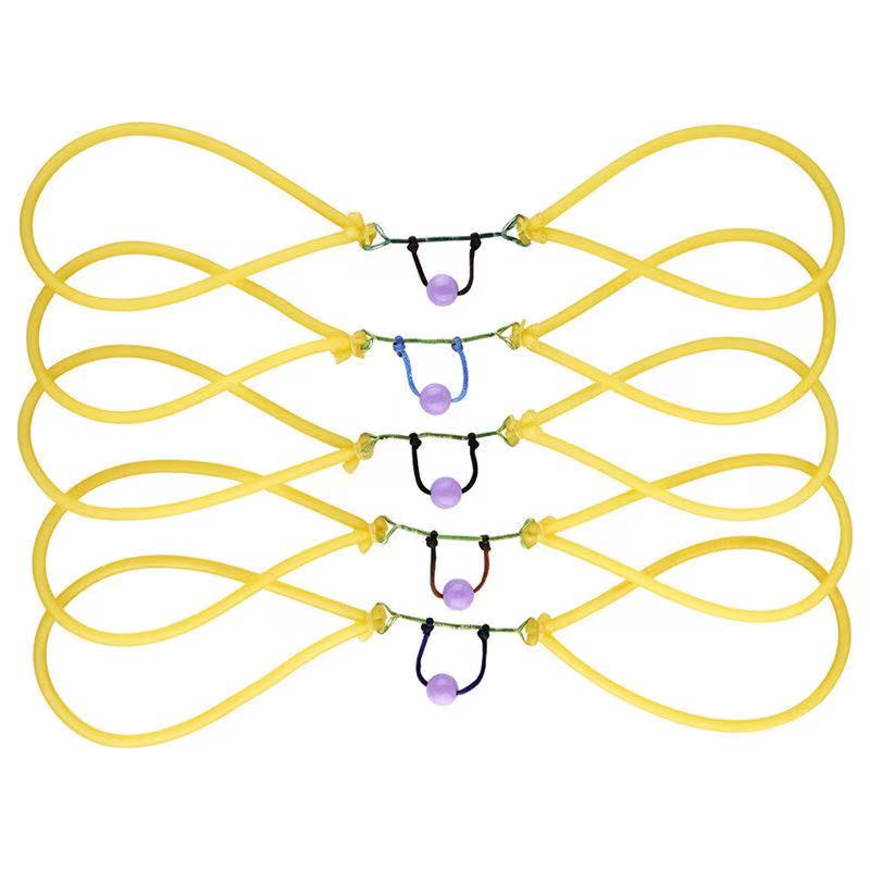 Seashell High Elastic Rebound Fast Fish Archery Rubber Band Slingshot Bracket With Hand Dispenser Archery Traditional 3060 Rubber Band
