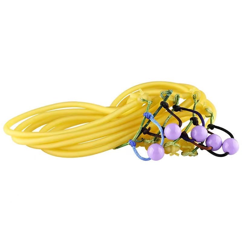 Goldenrod High Elastic Rebound Fast Fish Archery Rubber Band Slingshot Bracket With Hand Dispenser Archery Traditional 3060 Rubber Band