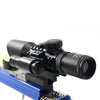 Beige High Precision Outdoor Hunting Rifle Slingshot With Telescope Laser Light for Catapult Shooting Slingshot