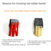 White Smoke High-quality Elastic Card Ball Rubber Band Slingshot Accessories Outdoor Game Pull Belt Fast Rebound Great Power