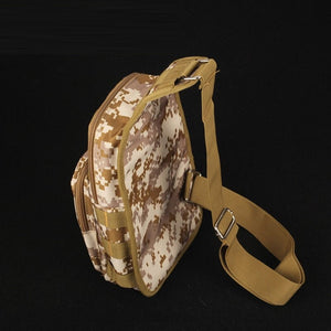 Black High Quality Outdoor Camouflage Canvas Tactical Chest Bag Diagonal Casual Shoulder Bag Camouflage Canvas Bag Waterproof INDIAN SLINGSHOT