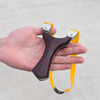 Light Goldenrod High-quality outdoor shooting sling shot rubber band slingshot for hunting