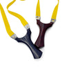 Light Goldenrod High-quality outdoor shooting sling shot rubber band slingshot for hunting