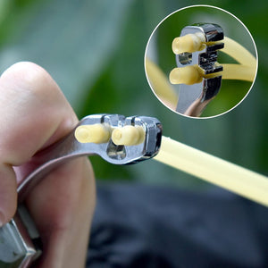 Dark Slate Gray High Quality top 304 stainless steel  with trailing  accessories Camouflage Professional slingshot competitive matches