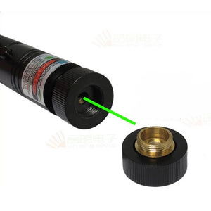 Hot sale powerful Laser Pen Green Laser Pointer Light hard anodizing black Pointer Pen 303 Adjustable Focus 532nm For Hunting - INDIAN SLINGSHOT