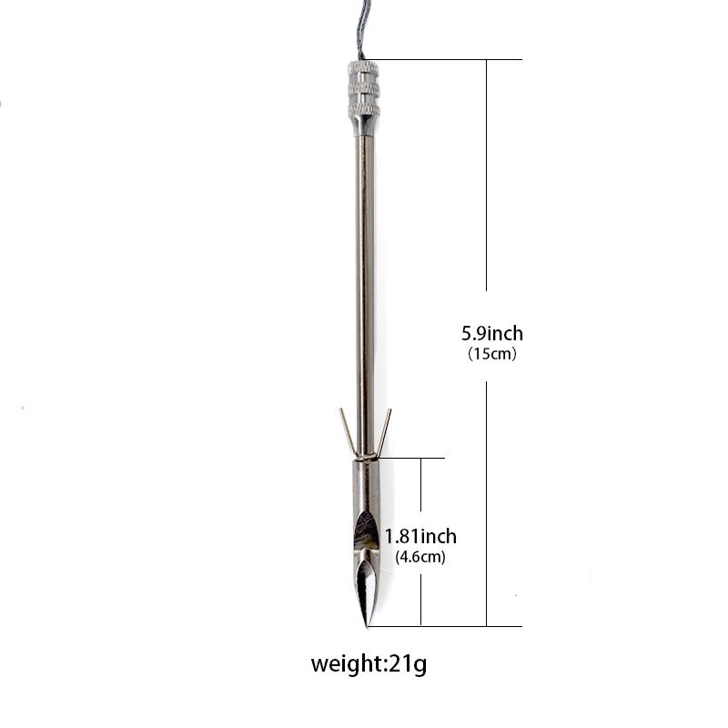 Hot sale stainless steel bow fishing reel high quality darts sharp head arrow hunting shooting skills fishing set - INDIAN SLINGSHOT