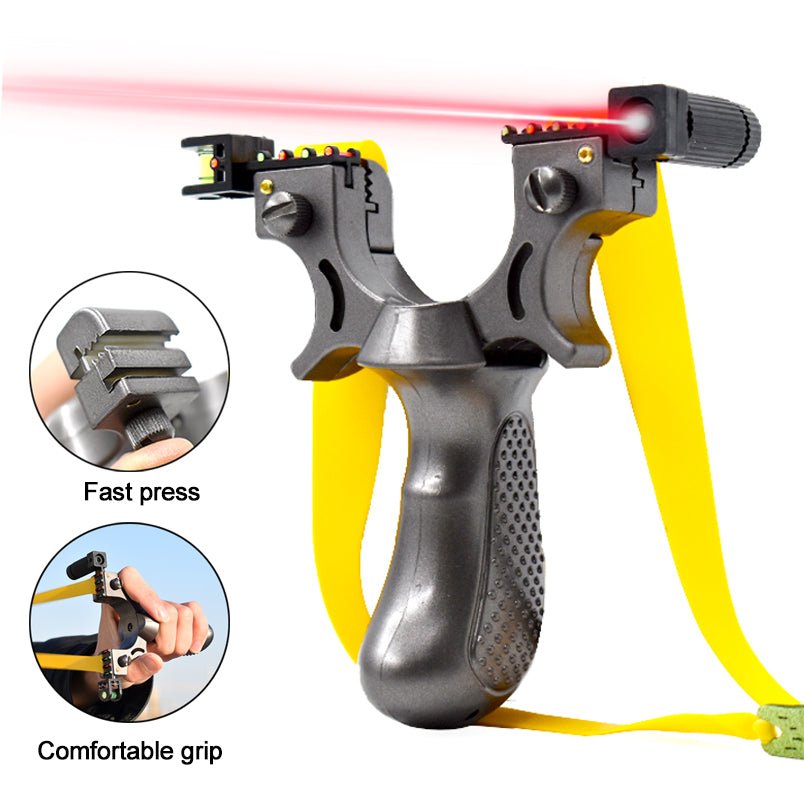 Hunting Resin Slingshot Shooting Slingshot Using Flat Rubber Band Shooting Toys - INDIAN SLINGSHOT