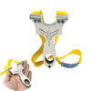 Light Gray Flying Sword Double Screw 304 High Quality Stainless Steel Outdoor Target Shooting Slingshot INDIAN SLINGSHOT