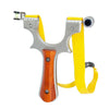 Gray Powerful Laser Aiming Slingshot High Precision Shooting Catapult Outdoor Sports Game Slingshot INDIAN SLINGSHOT