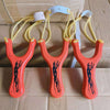 Orange Red Hot Sale Shooting Powerful Traditional Solid Wood Slingshot INDIAN SLINGSHOT