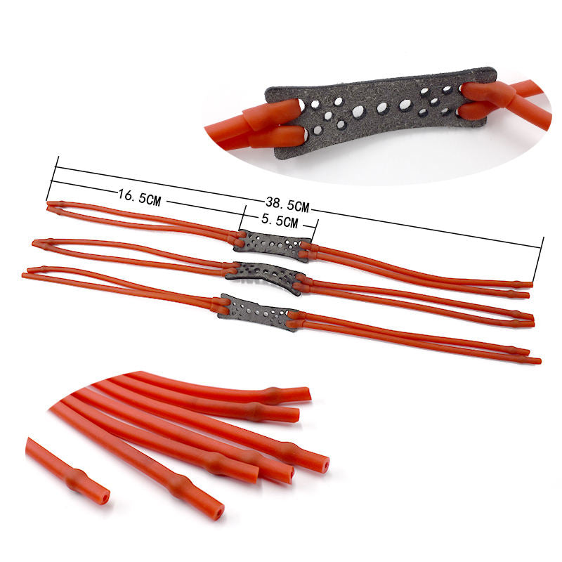 Sienna Slingshot Rubber Band Strong and Thick Durable Round Band Outdoor Shooting Accessories INDIAN SLINGSHOT