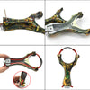 Dark Olive Green Outdoor Sports Shooting Slingshot with Strong Rubber Band INDIAN SLINGSHOT