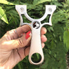 Rosy Brown New Hollow Eagle King Stainless Steel Slingshot MARKSMAN