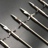 Slate Gray Seamless Barbed Rear Fishing Dart MARKSMAN