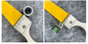 Gray Powerful Laser Aiming Slingshot High Precision Shooting Catapult Outdoor Sports Game Slingshot INDIAN SLINGSHOT